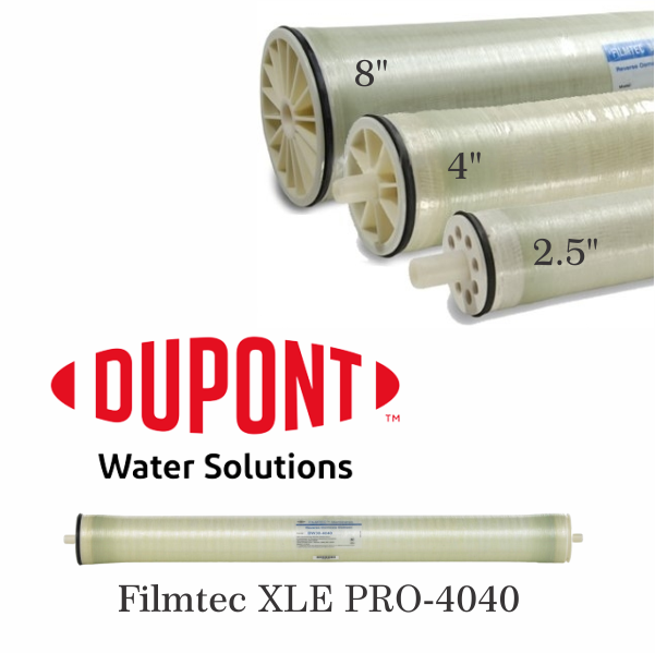 МЕМБРАНА ОБРАТНОГО ОСМОСА FILMTEC XLE PRO 4040